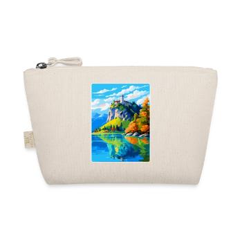 Château de Bled, Slovénie, Affiche de voyage vintage, WPA, Art - Trousse biologique - nature - Devant
