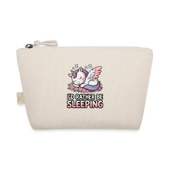 I'd Rather Be Sleeping - Organic Pouch - nature - Front