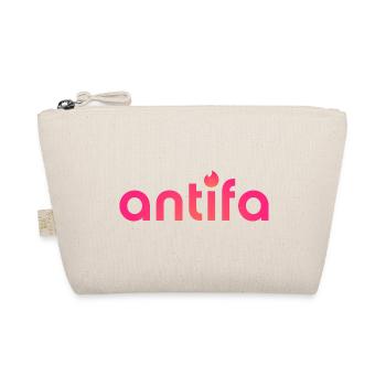 Antifa - It's a match! - Organic Pouch - nature - Front