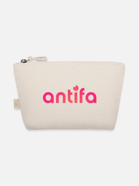 Antifa - It's a match! - Bio-Täschchen - Natur