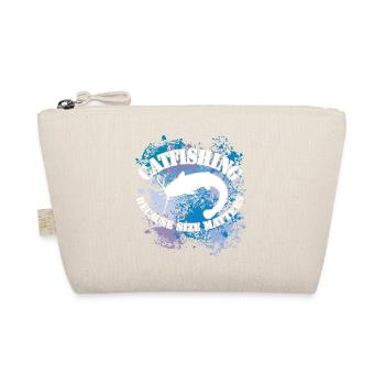 Poisson-chat Wels Waller sur des taches de couleur - Trousse biologique - nature - Devant