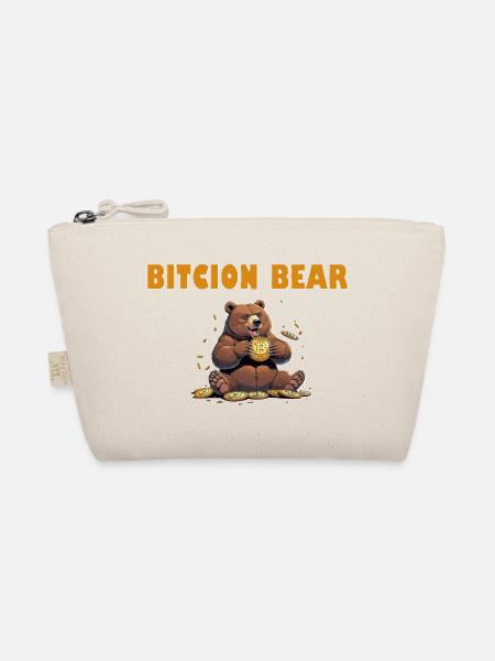 Bitcoin Bear - Organic Pouch - nature