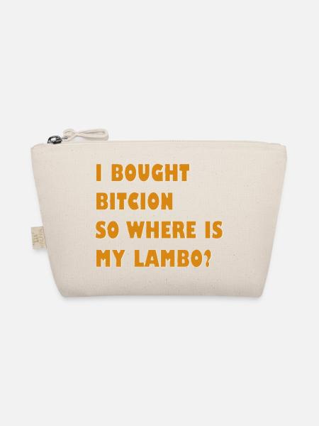 Krypto Meme: Wo ist mein Lambo? - Bio-Täschchen - Natur