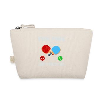 Ping Pong Call: Get Started Now - Organic Pouch - nature - Front