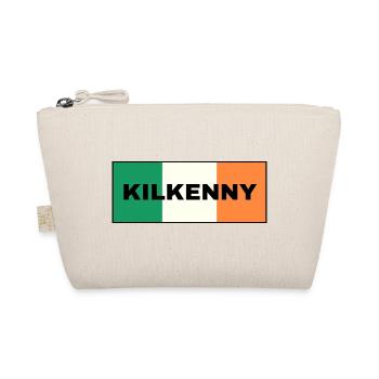 Kilkenny City in irischer Flagge - Bio-Täschchen - Natur - Vorne