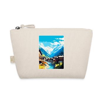 Sölden Österreich Vintage Reiseplakat Souvenir WPA - Bio-Täschchen - Natur - Vorne