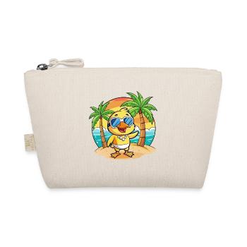 Duck Funny Cartoon Summer Beach Sunglasses - Organic Pouch - nature - Front