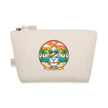 Gans Lustige Cartoon Sommer Strand Sonnenbrille - Bio-Täschchen - Natur - Vorne