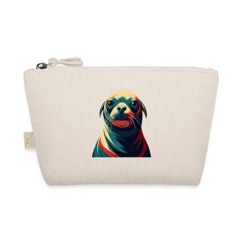phoque dessin animé personnage animal de compagnie coloré - Trousse biologique - nature - Devant