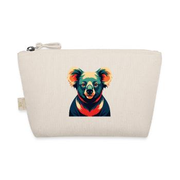 Koala Zeichentrickfigur Buntes Haustier Tier - Bio-Täschchen - Natur - Vorne