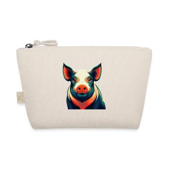 Cochon Dessin animé Personnage Animal de compagnie coloré - Trousse biologique - nature - Devant
