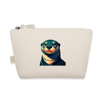 loutre dessin animé personnage animal de compagnie coloré - Trousse biologique - nature - Devant