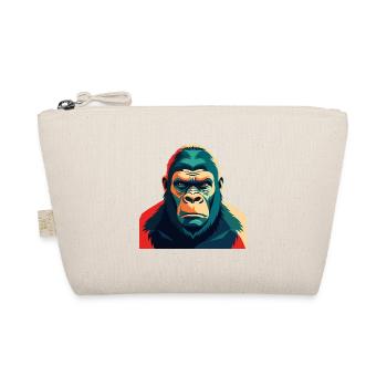 Gorille dessin animé personnage animal de compagnie coloré - Trousse biologique - nature - Devant