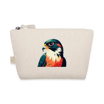Personnage de dessin animé de faucon animal de compagnie coloré - Trousse biologique - nature - Devant