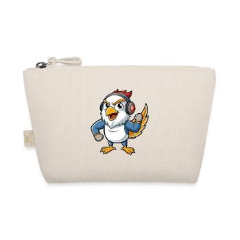 Falcon Funny Cartoon Character Musique de casque - Trousse biologique - nature - Devant