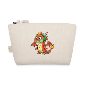 Dragon Funny Cartoon Character Musique de casque - Trousse biologique - nature - Devant