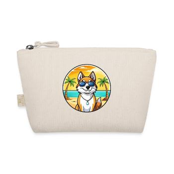Westsibirische Laika-Hunderasse Cartoon-Sonnenbrille - Bio-Täschchen - Natur - Vorne