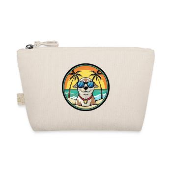 Seskar phoque chien race dessin animé lunettes de soleil plage - Trousse biologique - nature - Devant
