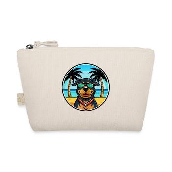 Rottweiler Chien Race Dessin Animé Lunettes De Soleil Plage - Trousse biologique - nature - Devant