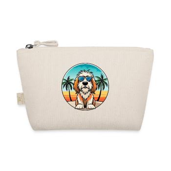 Petit Basset Griffon Vendeen Hunderasse Karikatur - Bio-Täschchen - Natur - Vorne