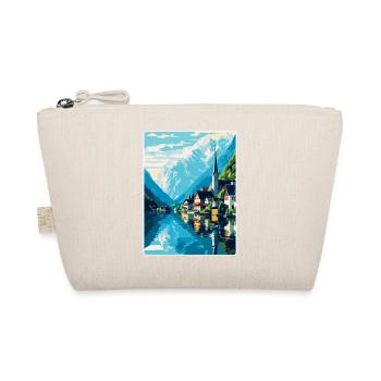 Hallstatt Lac Autriche Affiche de voyage vintage WPA - Trousse biologique - nature - Devant