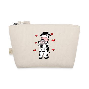 Cadeau de coeur de vache ferme familiale - Trousse biologique - nature - Devant