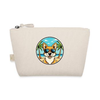 Lunettes de soleil de dessin animé de race de chien chantant de Nouvelle-Guinée - Trousse biologique - nature - Devant