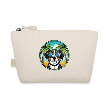 Entlebucher Sennenhund Rasse Cartoon Sonnenbrille - Bio-Täschchen - Natur - Vorne