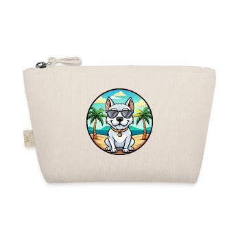 Dogue Argentino Chien Race Dessin Animé Lunettes De Soleil Plage - Trousse biologique - nature - Devant