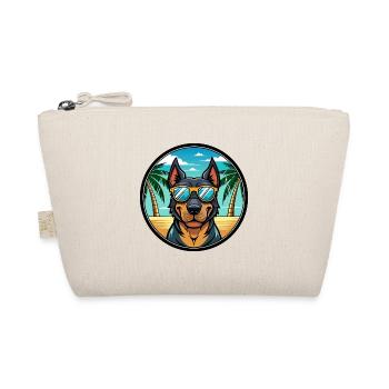Beauceron Hunderasse Cartoon Sonnenbrille Strand - Bio-Täschchen - Natur - Vorne