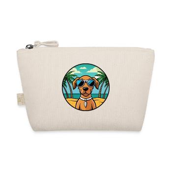 Vizsla Dog Breed Cartoon Sunglasses Beach - Organic Pouch - nature - Front