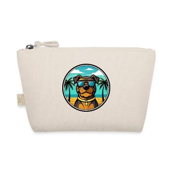 Rottweiler Chien Race Dessin Animé Lunettes De Soleil Plage - Trousse biologique - nature - Devant