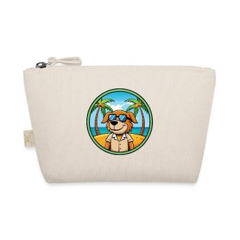 Poitevin Hound Hund Rasse Cartoon Sonnenbrille Strand - Bio-Täschchen - Natur - Vorne