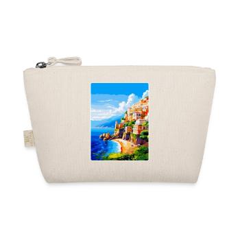 Amalfi Italy Vintage Travel Poster WPA Souvenir - Organic Pouch - nature - Front