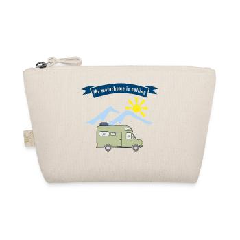 my motorhome is calling - Bio-Täschchen - Natur - Vorne