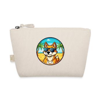 Lunettes de soleil de dessin animé de race de chien chantant de Nouvelle-Guinée - Trousse biologique - nature - Devant