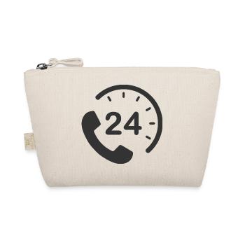 24/7 h Service - Bio-Täschchen - Natur - Vorne
