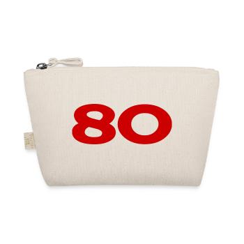 ANNIVERSARY. HAPPY BIRTHDAY. HAPPY BIRTHDAY. - Organic Pouch - nature - Front