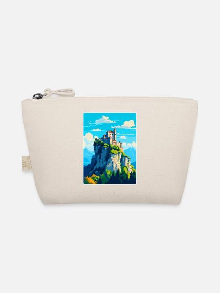 San Marino Vintage Voyage Poster Souvenir - Trousse biologique - nature