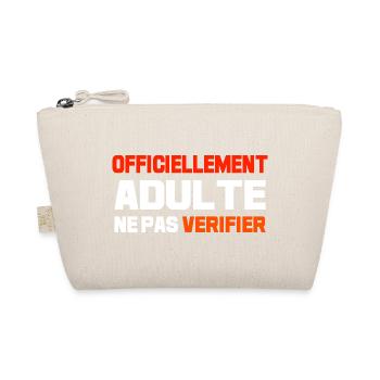 Officiellement adulte ne pas vérifier - Trousse biologique - nature - Devant