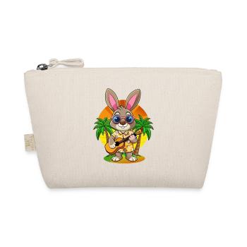 Lunettes de soleil de plage d’été de lapin drôle hawaïenne - Trousse biologique - nature - Devant