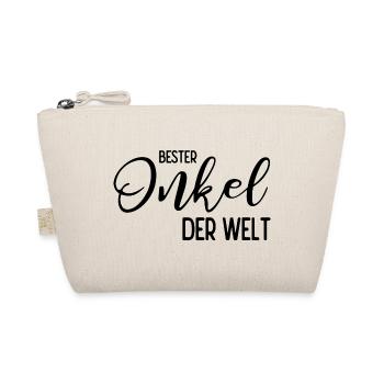Bester Onkel der Welt - Bio-Täschchen - Natur - Vorne