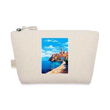 Piran Slovenia Vintage Travel Poster Souvenir WPA - Organic Pouch - nature - Front