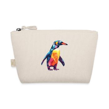 Pinguin Bunte Aquarell-Tierillustration - Bio-Täschchen - Natur - Vorne
