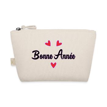 HAPPY NEW YEAR. NEW YEAR'S EVE. BEST WISHES - Organic Pouch - nature - Front