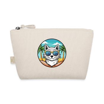 Lunettes de soleil de plage de race de chat angora turc - Trousse biologique - nature - Devant