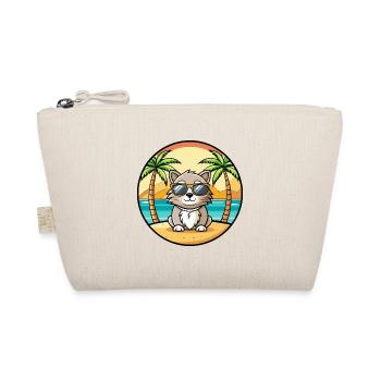 Laperm Cat Breed Cartoon Lunettes de soleil Beach - Trousse biologique - nature - Devant