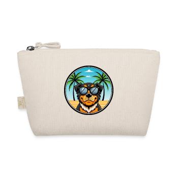 Lunettes de soleil Rottweiler Dog Cartoon Summer Beach - Trousse biologique - nature - Devant
