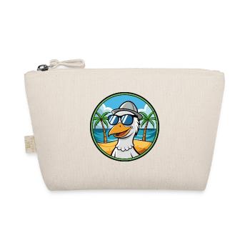 Gans Lustige Cartoon Sommer Strand Sonnenbrille Cool - Bio-Täschchen - Natur - Vorne