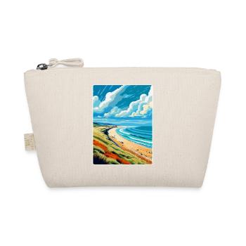 Chesil Beach, England, Vereinigtes Königreich, Reiseposter, Souvenir, WPA - Bio-Täschchen - Natur - Vorne